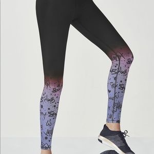 High-Waisted Printed PowerHold